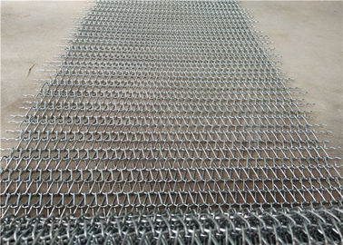 Bande de conveyeur de grillage d'acier inoxydable de résistance thermique avec la chaîne