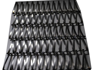 Grillage décoratif en spirale de bande de conveyeur de grillage de catégorie du Sus 304 de solides solubles