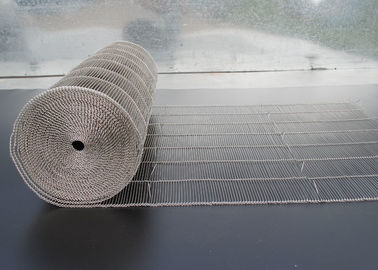 Ceinture de grillage de l'acier inoxydable 304, bande de conveyeur d'échelle pour des fours