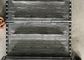 Bande de conveyeur légère de Grey Stainless Steel Plate Link avec la cloison