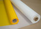 Maille blanche/de jaune polyester de boulonnage du tissu 120 pour l'impression en verre, 158 microns