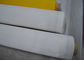Maille blanche ou jaune d'impression d'écran du polyester 64T pour l'impression en verre