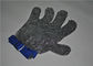 316L plus de longs gants de sécurité de maille d'acier inoxydable de section avec la ceinture en nylon pour l'abattage