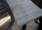 Ceinture de maille de polyester de résistance à l'usure/tissu de maille tissé simple
