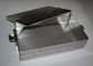 acier inoxydable d'autoclave de casier métallique en métal de stérilisation de 28x20x6cm 304 316 316L