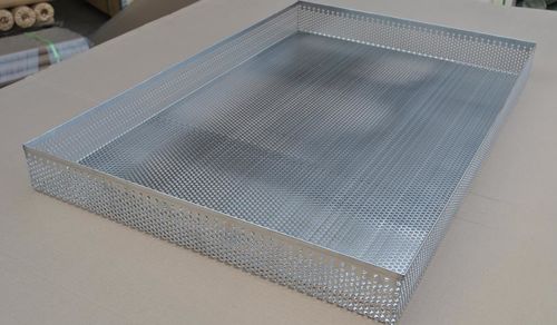 Latest company news about 550 morceaux de catégorie comestible de plateau perforé en métal