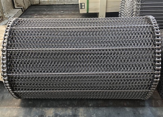 Fil à chaînes Mesh Conveyor Belt Rustproof d'armure d'acier inoxydable du diamètre 0.5mm-5mm
