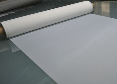 Largeur de tension du tissu 145cm de boulon de polyester blanc d'ODM d'OEM, GV approuvé