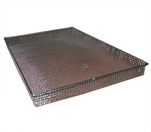 Rectangle de casier métallique en métal de FDA pour le stockage/stérilisation/BBQ