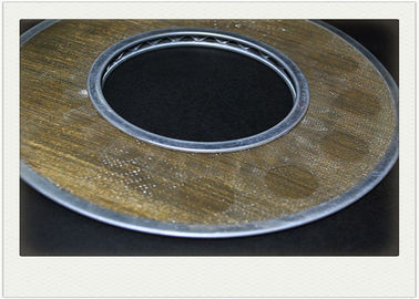 Disque rond de filtre de grillage d'acier inoxydable avec résistant à la chaleur pour le filtrage