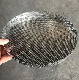 Traitement de polissage de filtre de l'acier inoxydable 304 de plateau perforé de maille