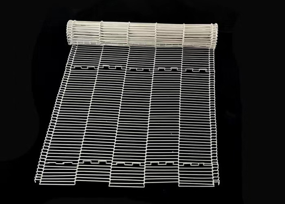 Un bon prix. 316 fil Mesh Conveyor Belt Chocolate Enrobe utilisant le câble plat en ligne