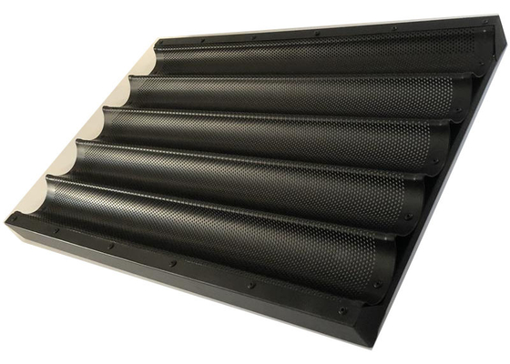 Un bon prix. La baguette de 60*40 cm faisant le revêtement cuire au four de Tray Metal Oven Non Stick a perforé en ligne