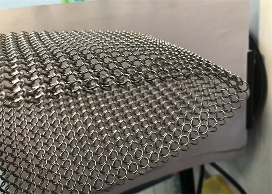 Un bon prix. Anti preuve de corrosion flexible de la coupe 304SS 316SS Ringmesh Chainmail en ligne