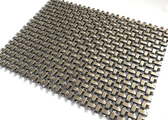 Un bon prix. L'antiquité a plaqué la maille décorative de Mesh Sheets Single Crimp Brass de fil en laiton de 3.0mm en ligne