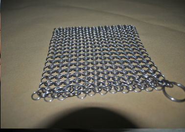 Un bon prix. Rectangle 10mm, coutume d'épurateur de Chainmail d'acier inoxydable de la cuisine 304 de taille en ligne