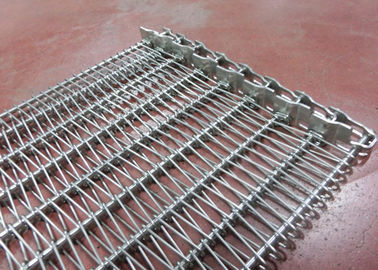 Un bon prix. Les casse-croûte cuisent la bande de conveyeur à la friteuse du fil solides solubles avec la cloison, ceinture équilibrée d'armure en ligne