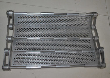 Un bon prix. Lien fait sur commande Mesh Bakery Conveyor Belt, de plat de lamelle d'acier inoxydable de chaîne en métal acier 304 316 galvanisé par acier au carbone en ligne