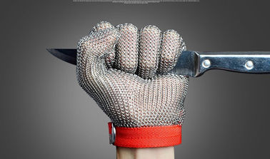 Un bon prix. Gants de maille de l'acier inoxydable SS304, maille d'anneau d'acier inoxydable pour la cuisine en ligne