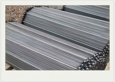 Un bon prix. Bande de conveyeur équilibrée de grillage d'acier inoxydable d'armure utilisée pour le transport de nourriture en ligne