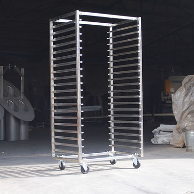 Un bon prix. Capacité de stockage maximale Chariot en acier inoxydable avec 16 niveaux d'épaisseur de lame personnalisable en ligne