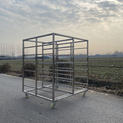 Un bon prix. Chariot de plateau en acier inoxydable pratique et durable avec 10 niveaux Hauteur mm 765 965 1300 1350 1475 1725 1750 en ligne