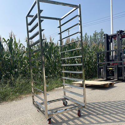 Un bon prix. Commercial rack de refroidissement en acier inoxydable plateau de boulangerie chariots pour la cuisson en ligne