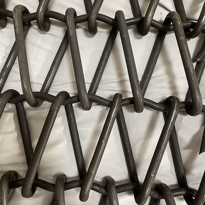 Un bon prix. Maillage de convoyeur à chaîne en acier au manganèse en ligne