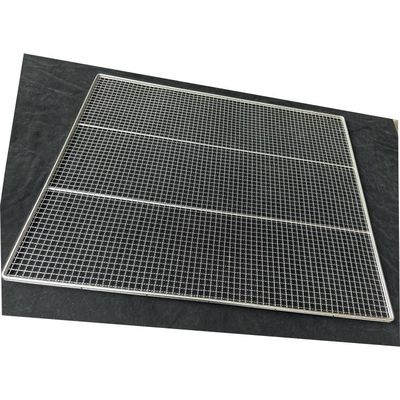 Un bon prix. Personnaliser Grill Reutilisable Grill Mesh séchage Grill plateau 304 en acier inoxydable fil de fer Mesh cuisson rack de refroidissement en ligne