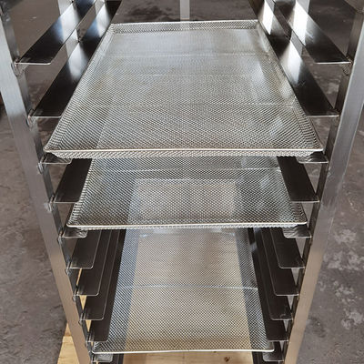 Un bon prix. Custom Size Food Grade 304 Stainless Steel Drying Rack Trolley for 600x400 Trays en ligne