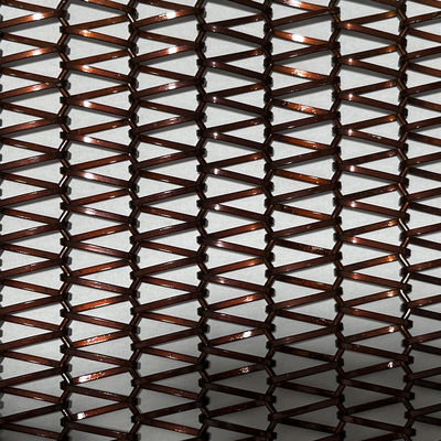 Un bon prix. Architectural Decorative Spiral Wires Stainless Steel Chain Link Conveyor Belt Mesh en ligne