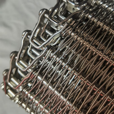 Un bon prix. 304 acier inoxydable Balance tissage spirale filet de fil de fer à chaîne conduite congélateur convoyeur en ligne