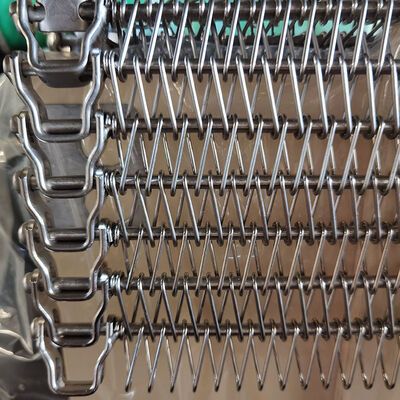 Un bon prix. Cordon convoyeur en treillis métallique en acier inoxydable 304 en spirale pour une tour de refroidissement à congélation rapide en ligne
