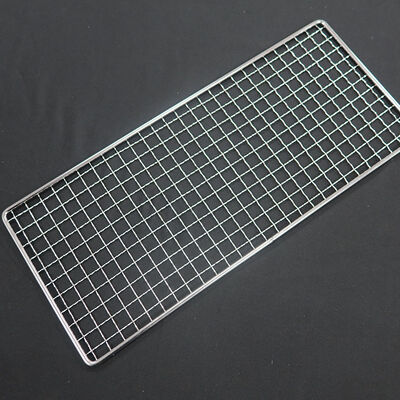 Un bon prix. Grille de barbecue d'extérieur en acier inoxydable 304, résistant à la chaleur, de forme rectangulaire en ligne