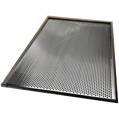 Un bon prix. 18x26x1 pouces personnalisé en acier inoxydable 304 Perforé plaque de cuisson plate pour le stockage des aliments en ligne