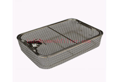 Un bon prix. Le plateau médical de grillage de stérilisation pour les instruments chirurgicaux 316l solides solubles évaluent en ligne
