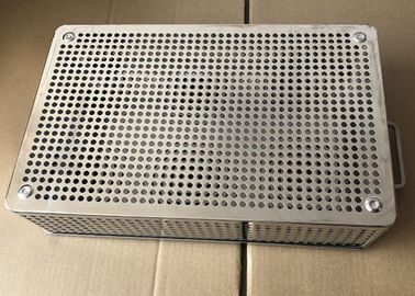 Un bon prix. Casier métallique perforé en métal d'autoclave d'acier inoxydable pour la stérilisation médicale en ligne