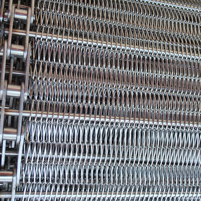 Un bon prix. Ceinture de SS316 10m Chain Link Conveyor pour la chaîne de montage automatique en ligne