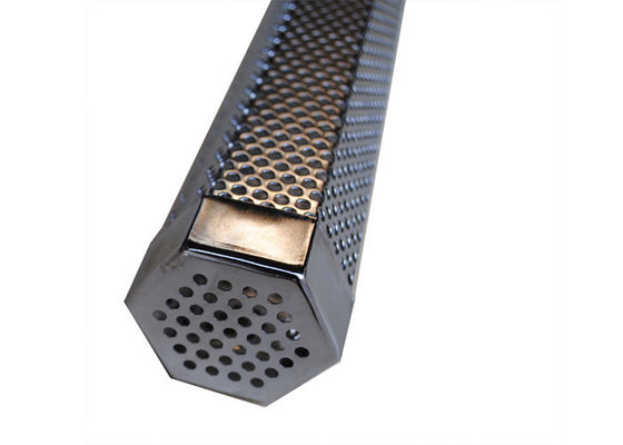 Un bon prix. 12 pouces Ss304 granulent le fumeur froid avec 4 brochettes en ligne