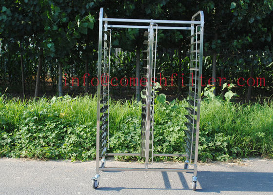 Un bon prix. 15 chariot à deux lignes à support d'acier inoxydable de la feuille 1.5mm de rangée en ligne