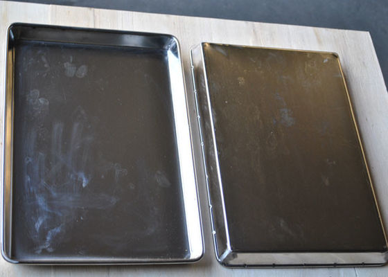 Un bon prix. Ss304 Ss316 aucun fil Mesh Tray For Baking Bread de FDA de trou en ligne