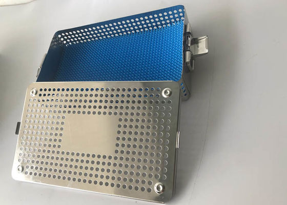 Un bon prix. Panier perforé rond d'acier inoxydable de l'autoclave 4mm de trou en ligne