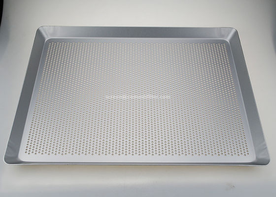 Un bon prix. baguette perforée en aluminium Tray For Oven de 400x300mm en ligne