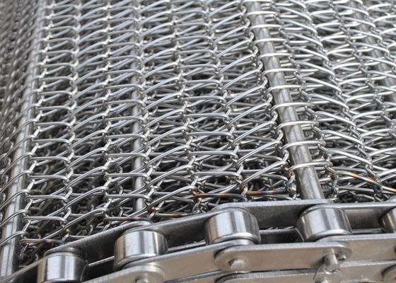 Un bon prix. Herb Dryer Fda Ss Wire à entraînement Mesh Conveyor Belt W0.8m en ligne