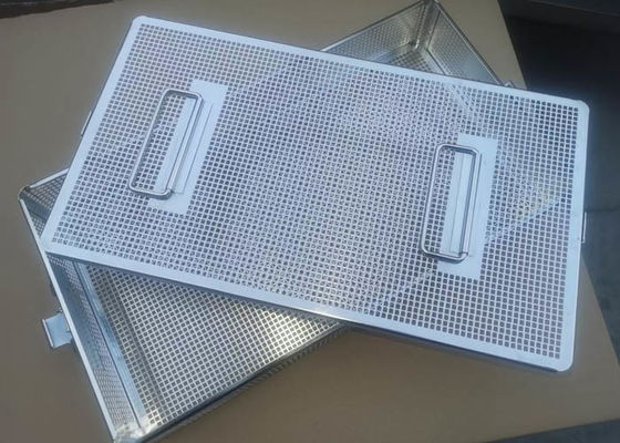 Un bon prix. Autoclave perforé Tray For Medical Sterilization de l'acier inoxydable 316 en ligne