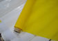 158 tissu de maille de polyester du micron 47T pour l'impression en céramique, couleur blanche/jaune