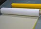 Maille adaptée aux besoins du client de tissu d'impression d'écran 74 pouces pour l'électronique, couleur blanche/jaune