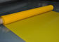 Tissu de boulonnage jaune fait sur commande de polyester 50&quot; 36 microns pour l'impression de carte PCB