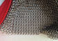Gants réversibles d'acier inoxydable du niveau 5 de sécurité avec la couleur d'argent de courroie de textile