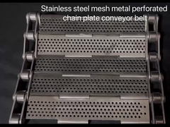 Ceinture de convoyeur en acier inoxydable 304